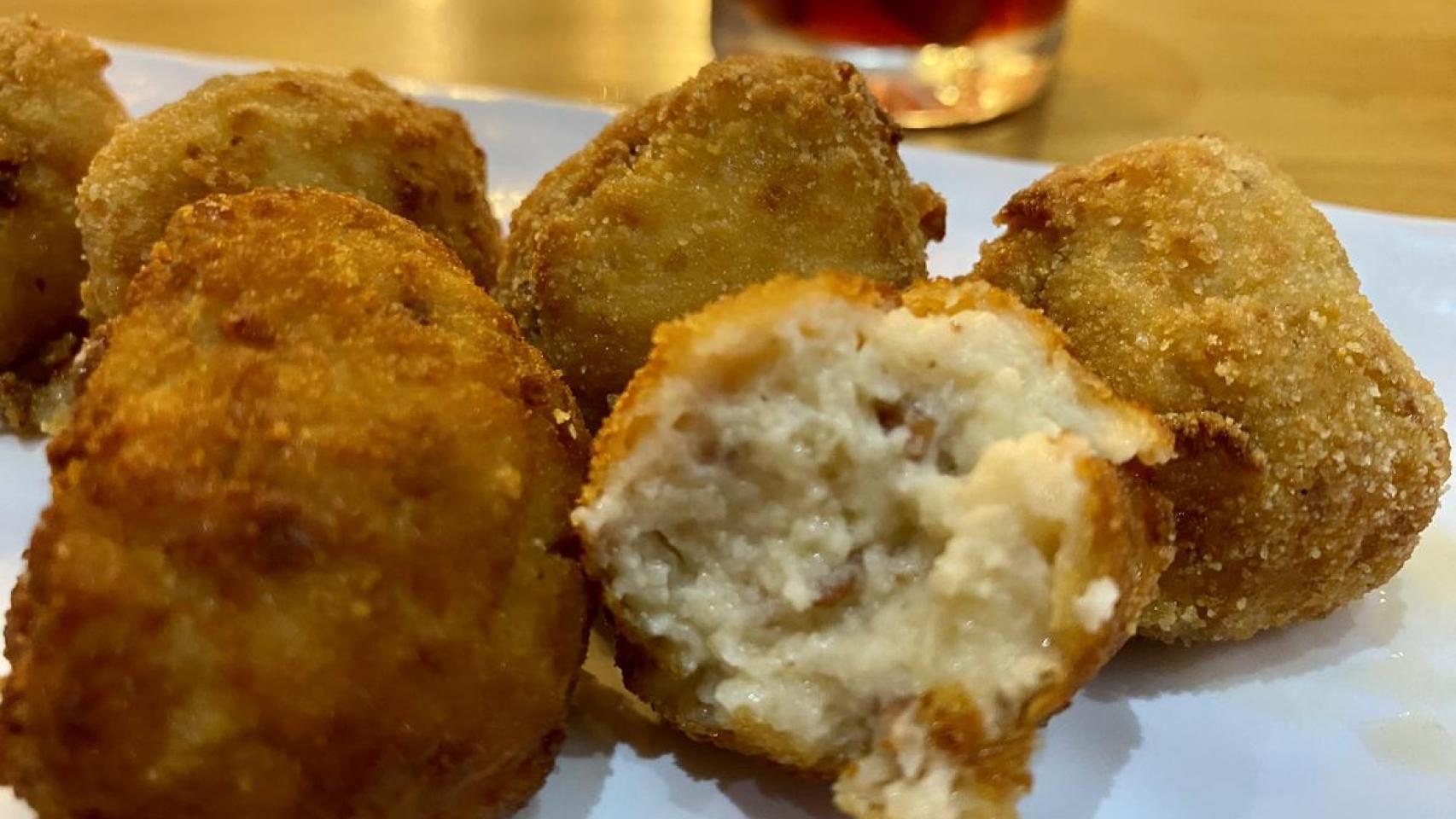 Unas croquetas.