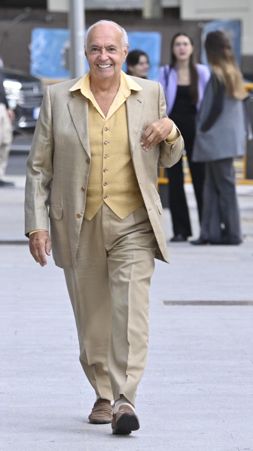 José Luis Moreno, en una fotografía tomada en Madrid, en septiembre de 2023.