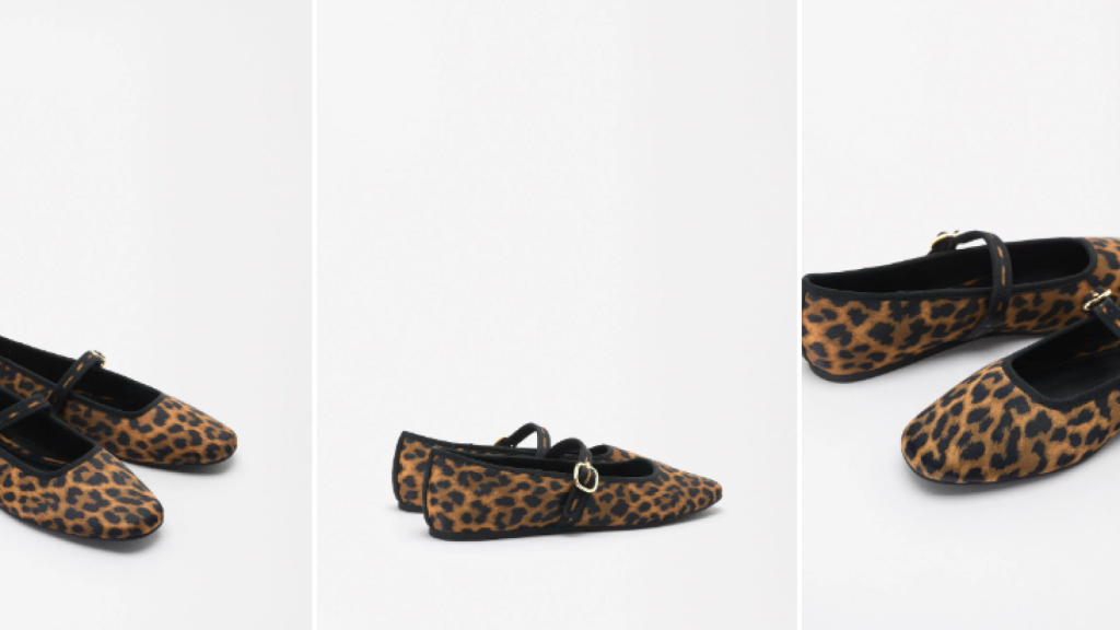 Bailarinas animal print de Parfois. Ref 222836