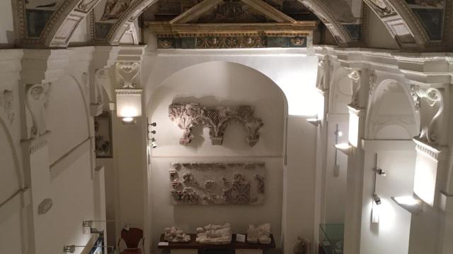 Interior de la capilla de Luis de Lucena en Guadalajara.