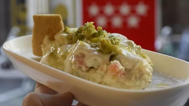 La ensaladilla de Arrocería Balear ganadora del concurso.