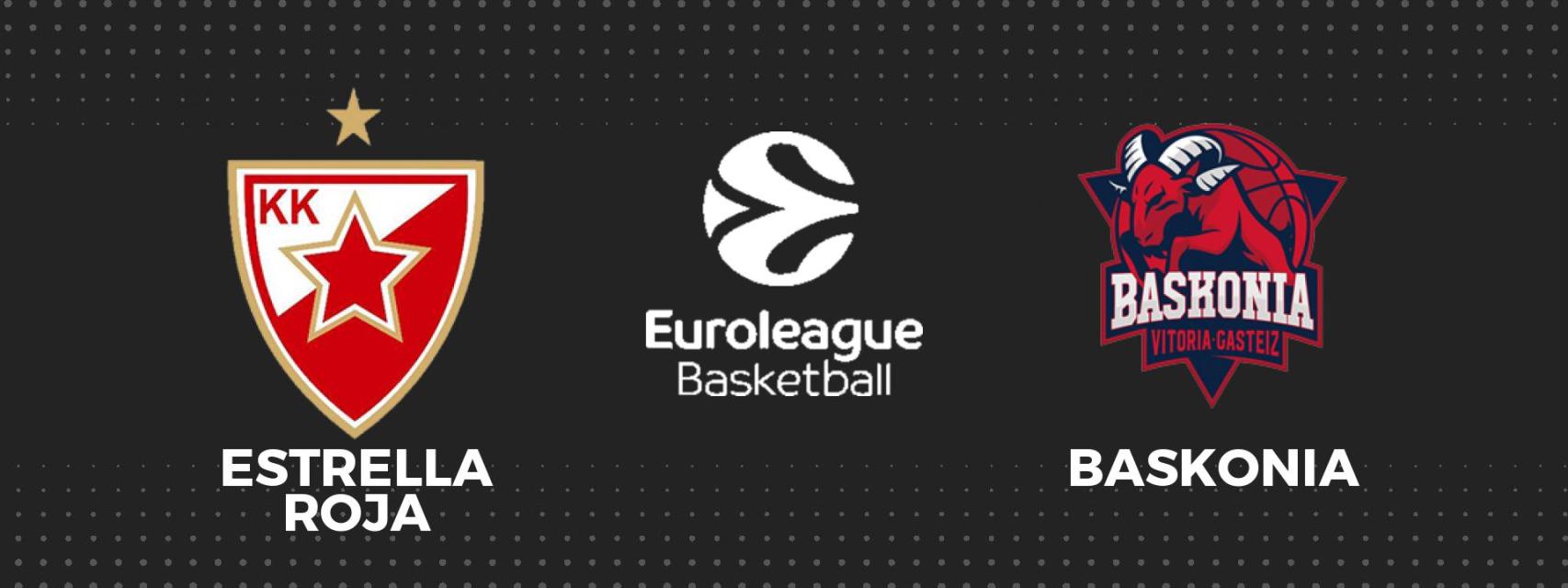 Estrella Roja - Baskonia, Euroliga de baloncesto en directo