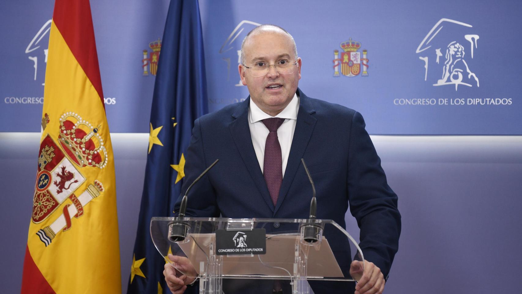 El portavoz del PP en el Congreso de los Diputados, Miguel Tellado. Imagen de archivo.