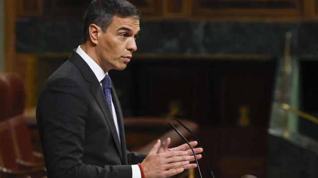 El presidente del Gobierno, Pedro Sánchez, comparece en el Congreso para dar explicaciones sobre la política migratoria.