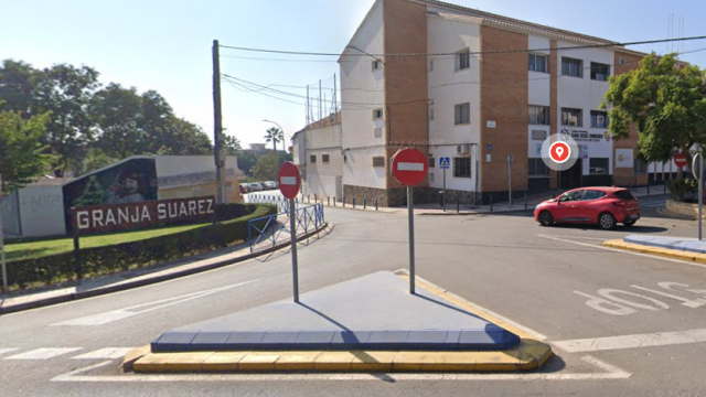 Granja Suárez, la zona donde fueron hallados los pequeños.