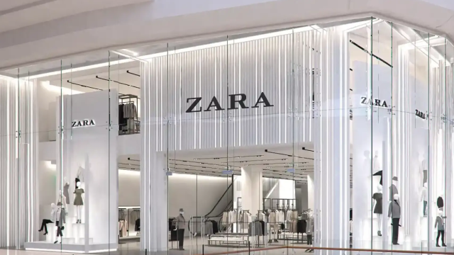 Fachada de Zara.