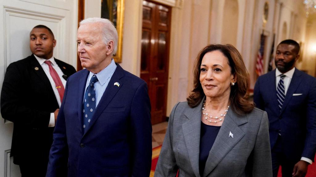 El presidente de Estados Unidos, Joe Biden, y la vicepresidenta Kamala Harris, en una imagen de archivo.