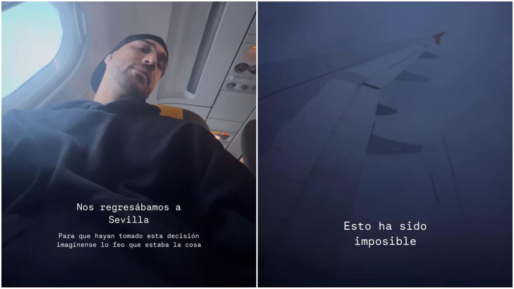 Un integrante del Combo Dominicano sufre el huracán Kirk en un vuelo Sevilla-Galicia