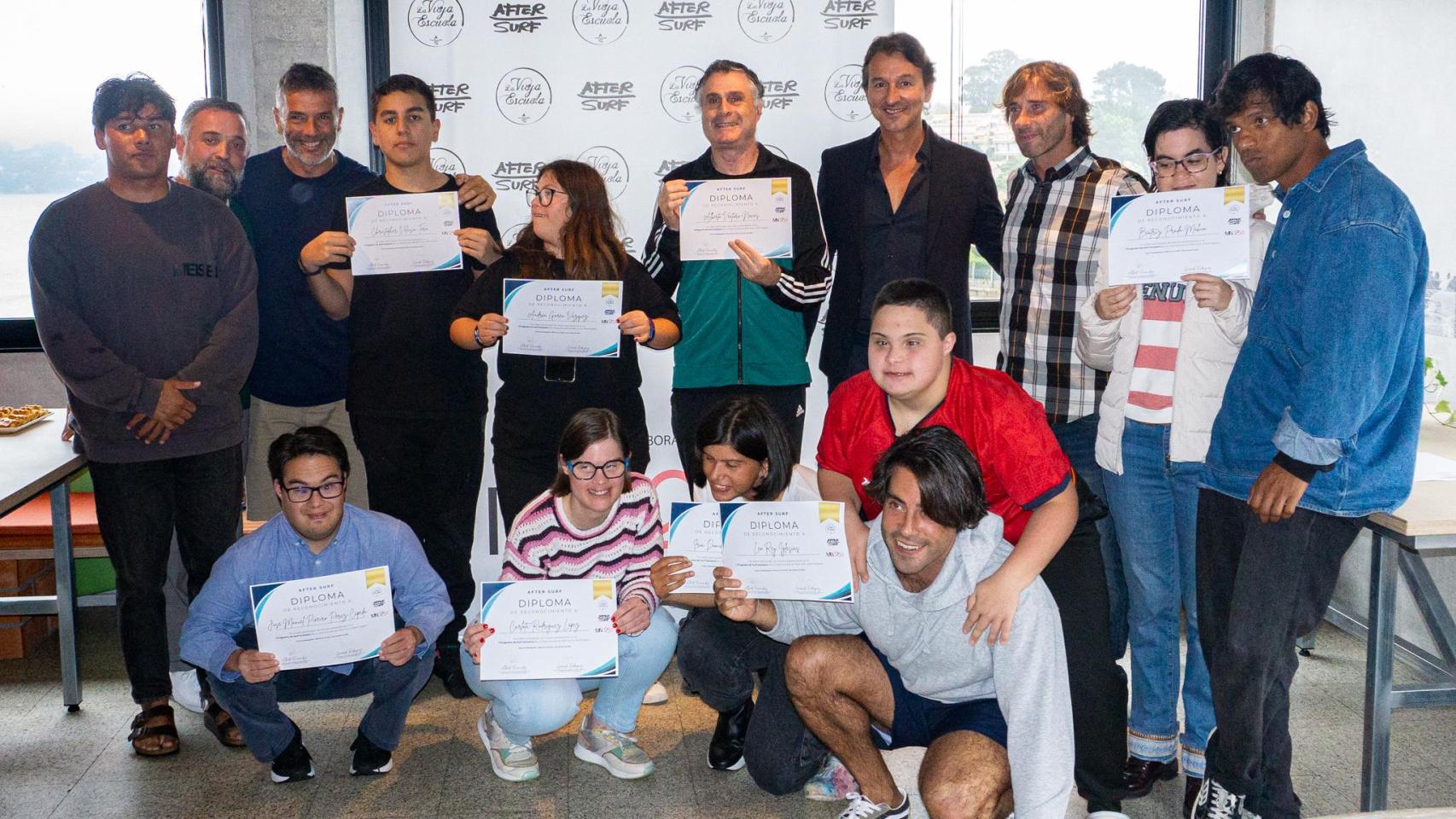 La última entrega de diplomas del Programa de Surf Inclusivo 2024