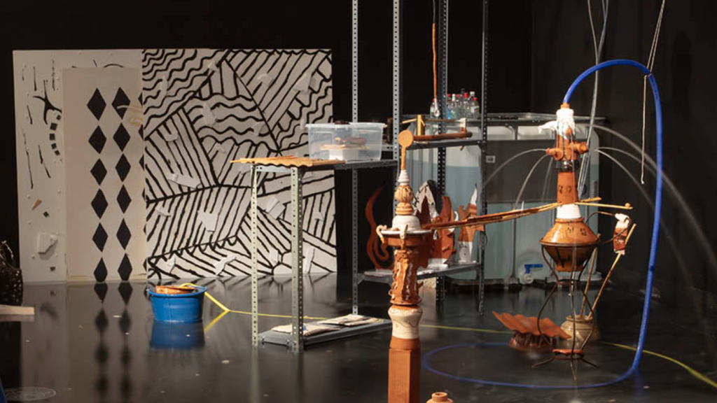 Víctor Jaenada: 'Prototipo para fuente flamenca (o versión n.º 2 de una fuente flamenca), 2024'. Foto: Cortesía de Víctor Jaenada