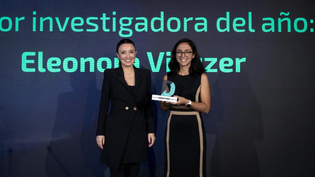 Cruz Sánchez de Lara (EL ESPAÑOL) y Eleonora Viezzer.