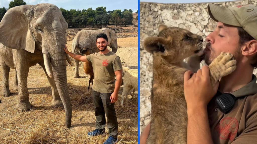 Trabajadores del Safari Aitana.