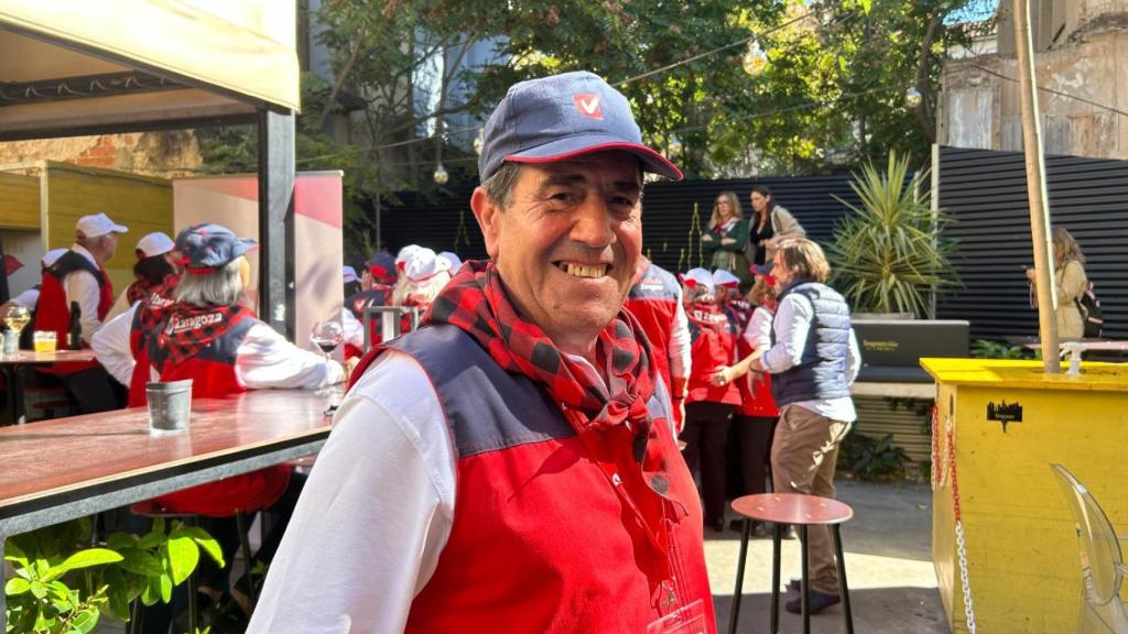 Estanislao Sandoval, voluntario de Zaragoza.