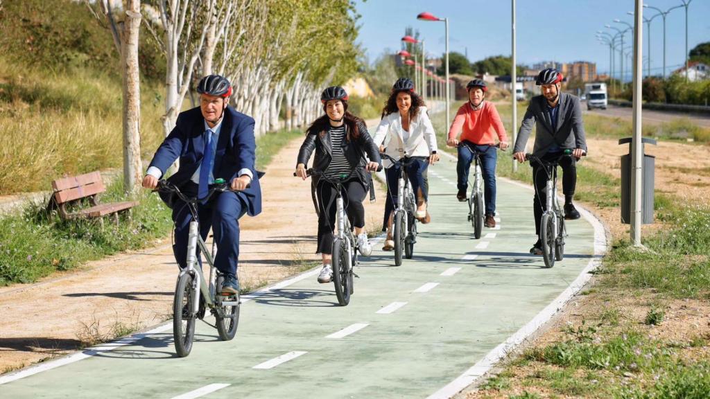 Zaragoza y Cuarte ya están conectadas por un carril bici de 2,2 kilómetros