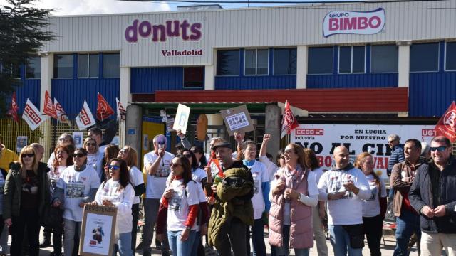 Huelga de los trabajadores de Bimbo de Valladolid
