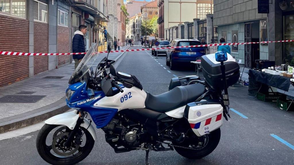 Corte de la calle San Ignacio para la grabación de 'Voy a pasármelo mejor'.