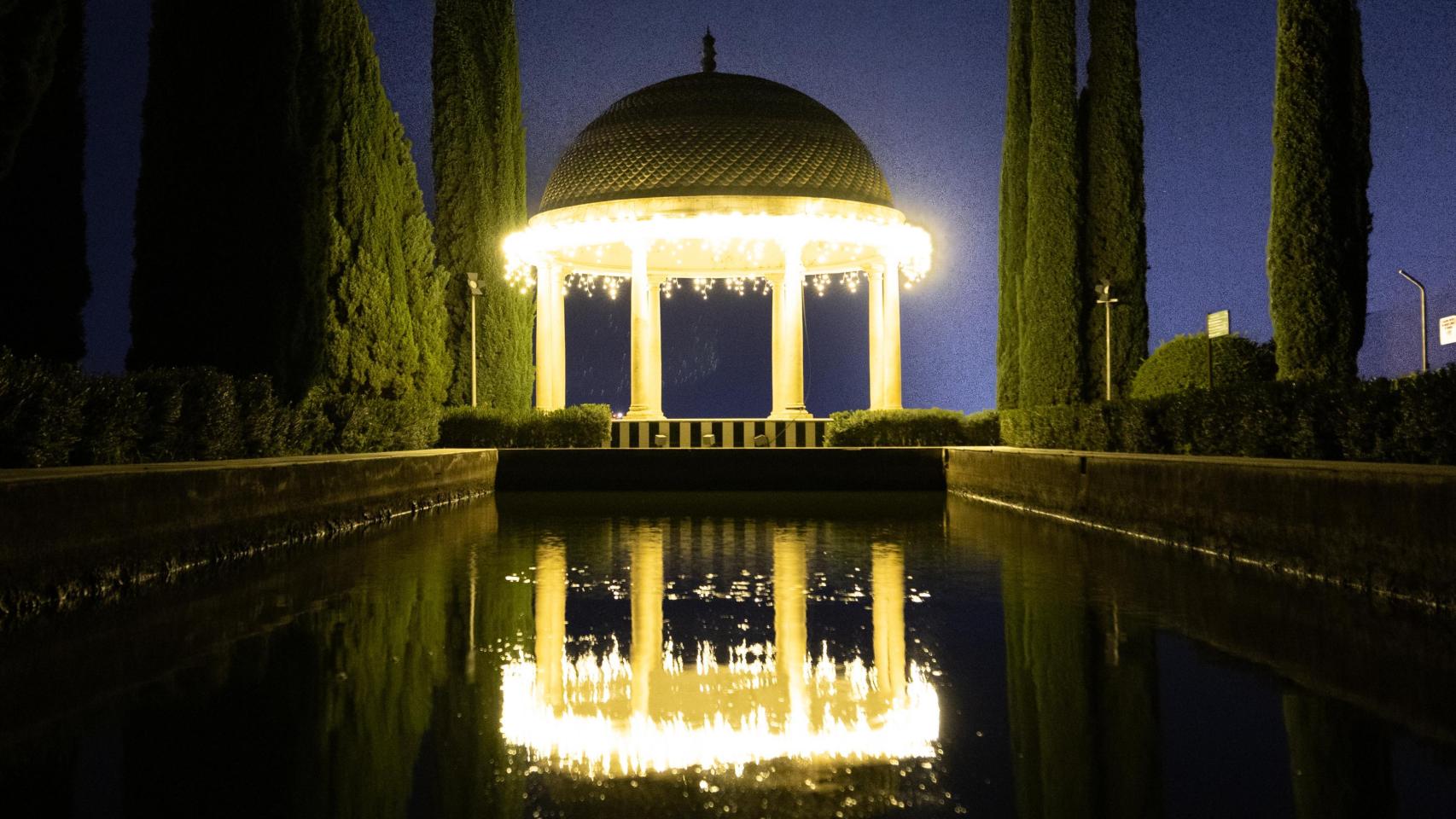Jardín Botánico de Málaga en Navidad.