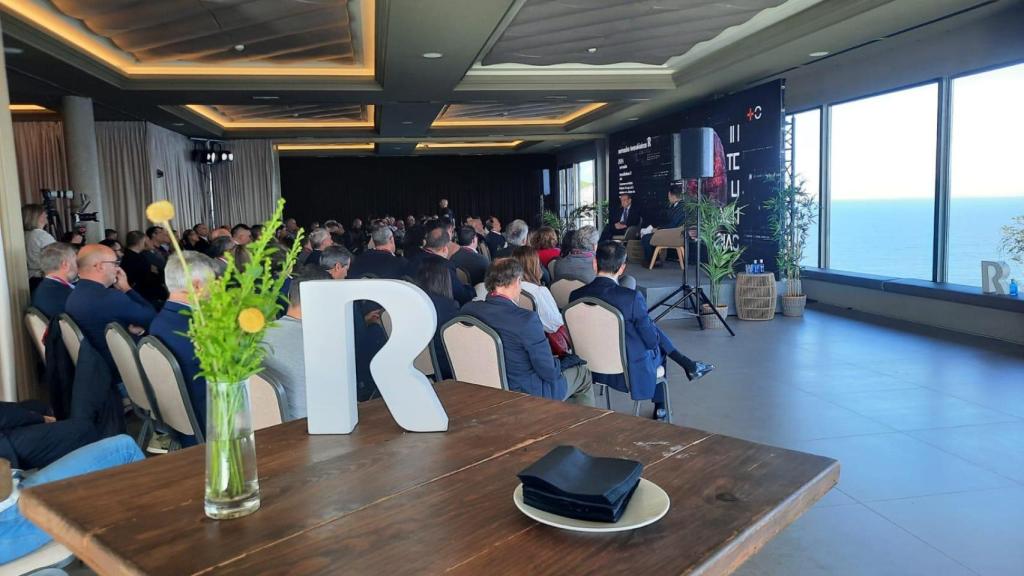 Andrés Pedreño, en su charla