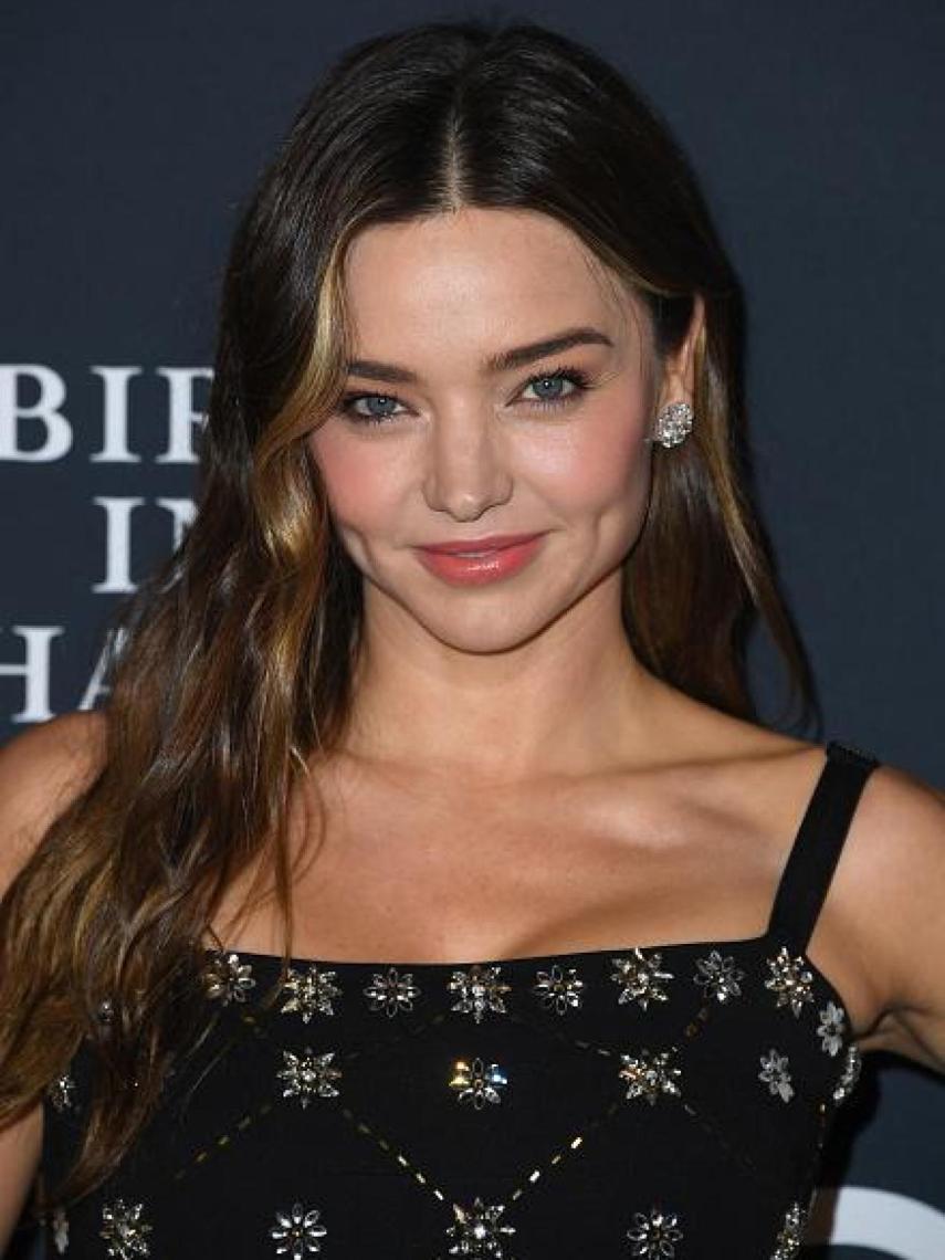 Miranda Kerr con su hair contouring.