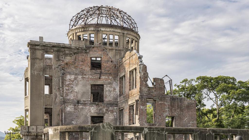 Estado actual de la cúpula de Hiroshima