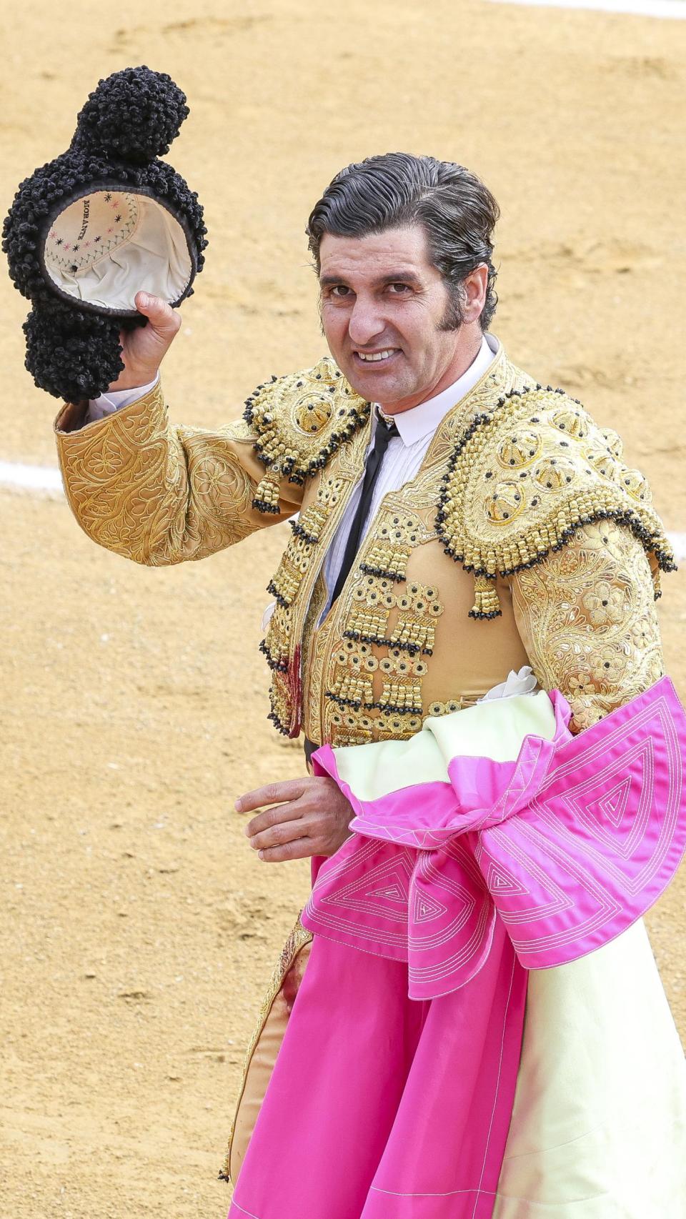 Morante, en la plaza de toros de Guadalajara, este año 2024.