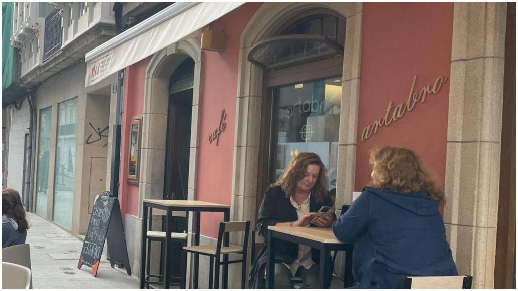 El Café Ártabro en A Coruña.