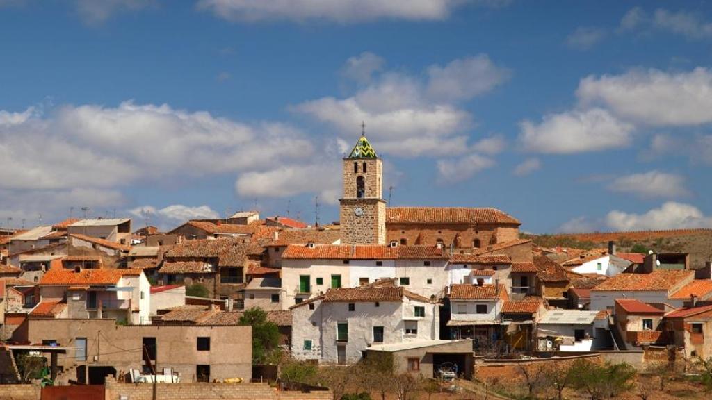 Pueblo de Alarba en Zaragoza.