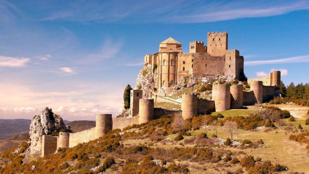 Castillo de Loarre del siglo XI, Huesca.