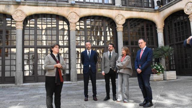 La presidenta de Paradores, Raquel Sánchez, en  Zamora