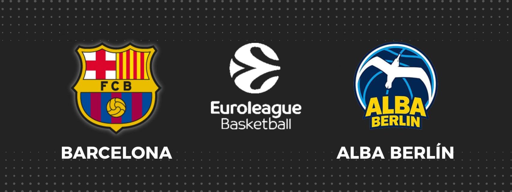 Barça de Basket - Alba Berlin, Euroliga de baloncesto en directo