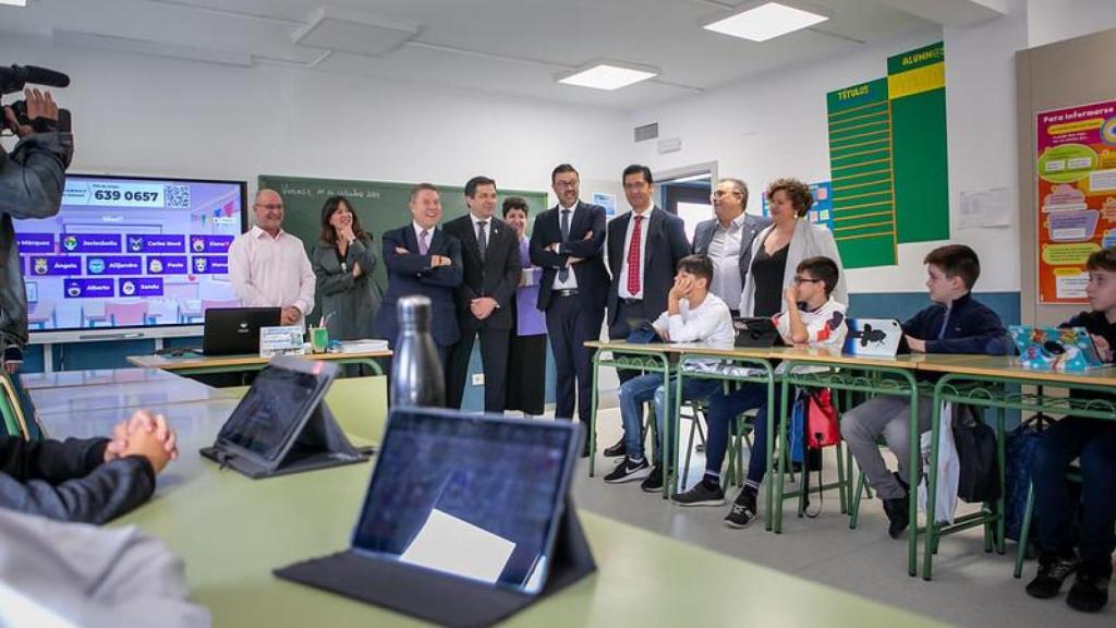 Inauguración del CEIP 'Virgen del Monte' en Bolaños de Calatrava.