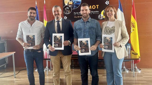 Presentación de la Feria del Motor de Ocasión de Talavera de la Reina. Foto: Ayuntamiento.