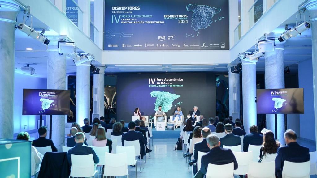 El IV Foro Autonómico 'La era de la digitalización territorial' de DISRUPTORES ha sido un gran éxito de convocatoria.