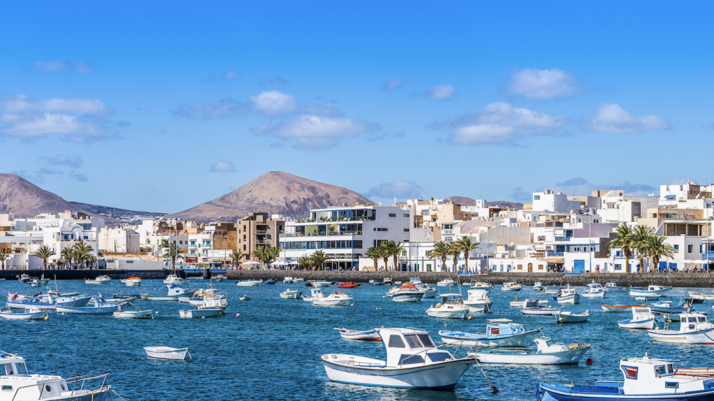 Vista de Arrecife, en Lanzarote.