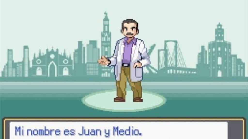 Juan y Medio es el trasunto del famoso Profesor Oak en Hispalis