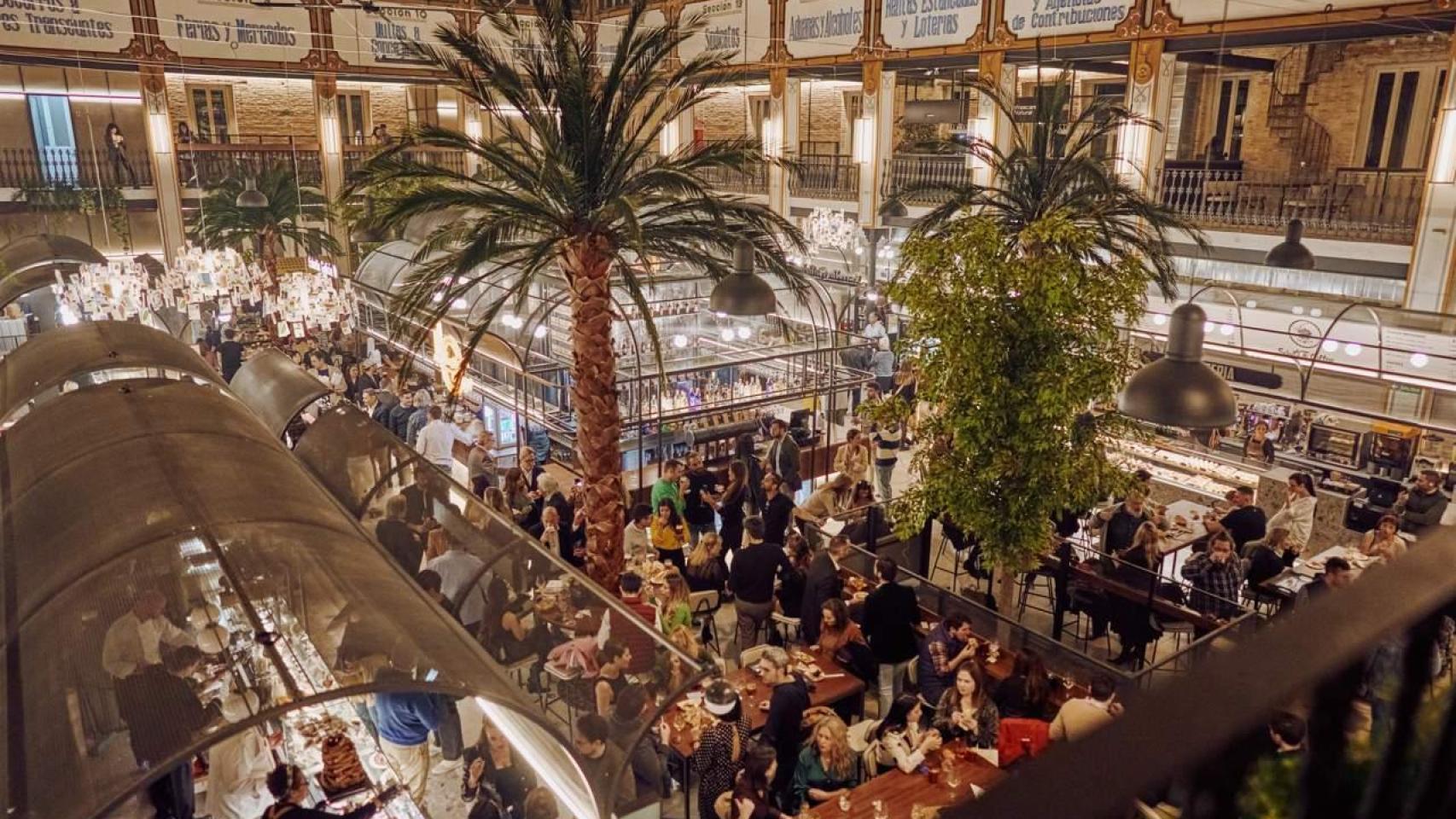 El mercado gastronómico que está de moda en Valencia. Mercado de la Imprenta