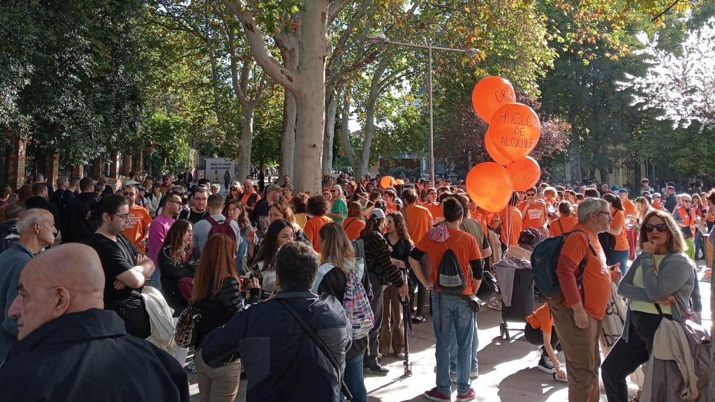 Manifestación por los alquileres