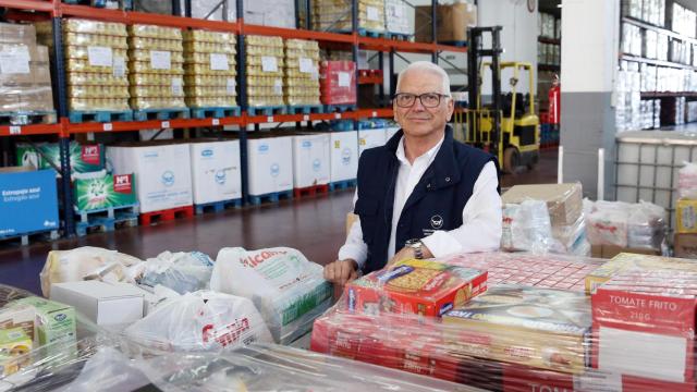 Iván Martínez, presidente Banco Alimentos Vigo