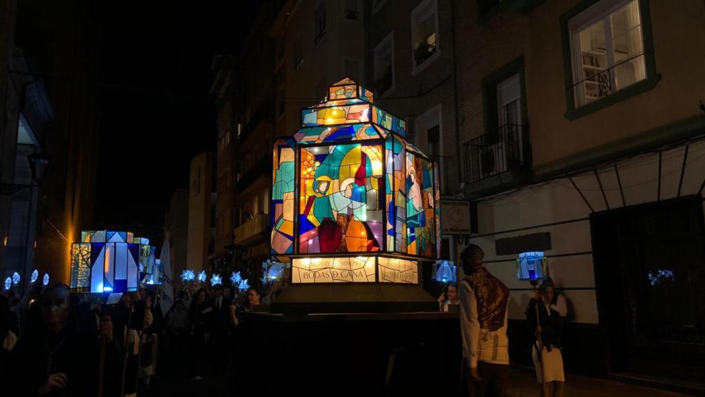 2º Misterio Luminoso, en el Rosario de Cristal 2024.