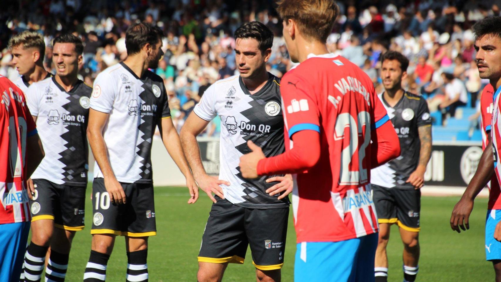 Imagen del partido entre Unionista CF y CD Lugo