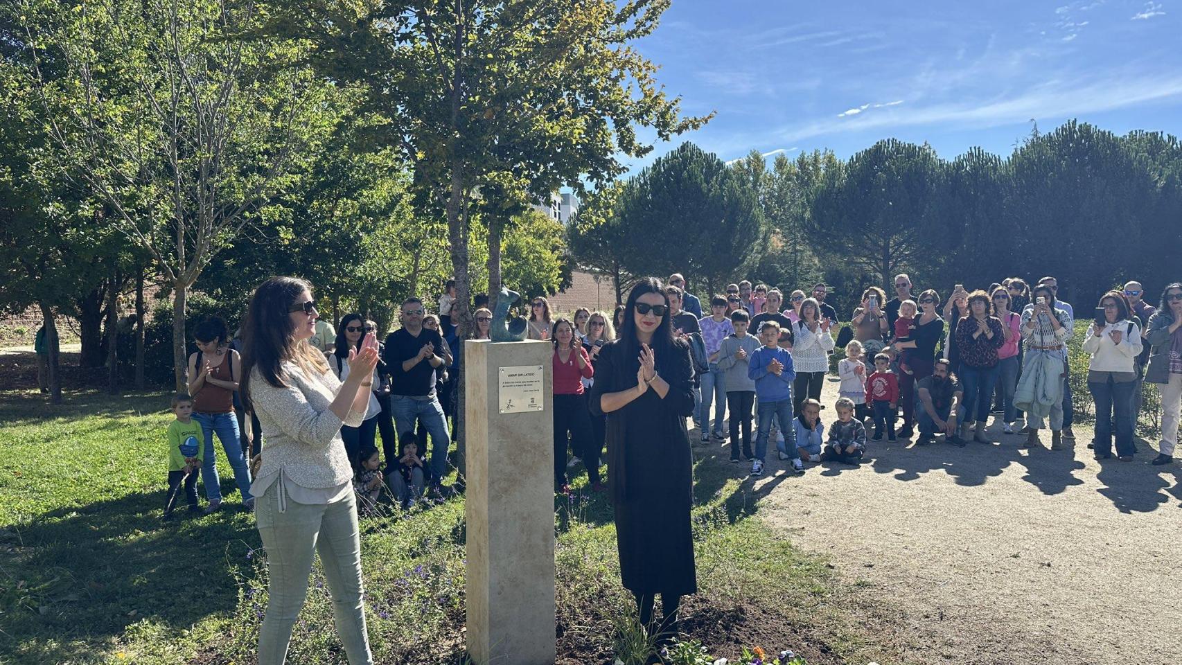 Inauguración de la escultura en el Parque Botánico de Huerta Otea este domingo