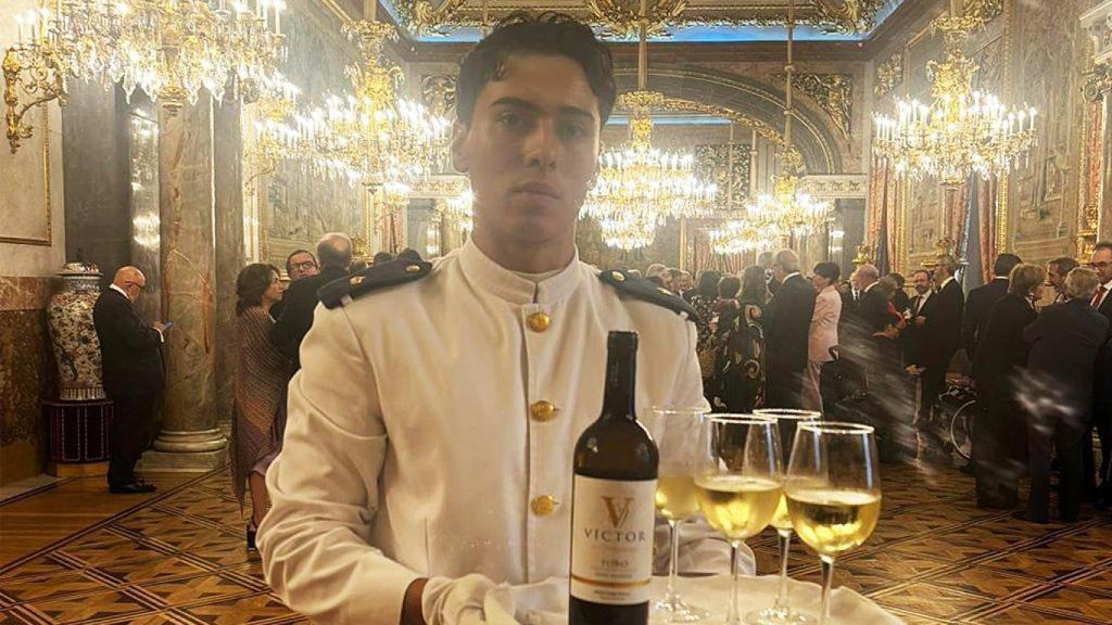 Vinos vallisoletanos en la recepción real