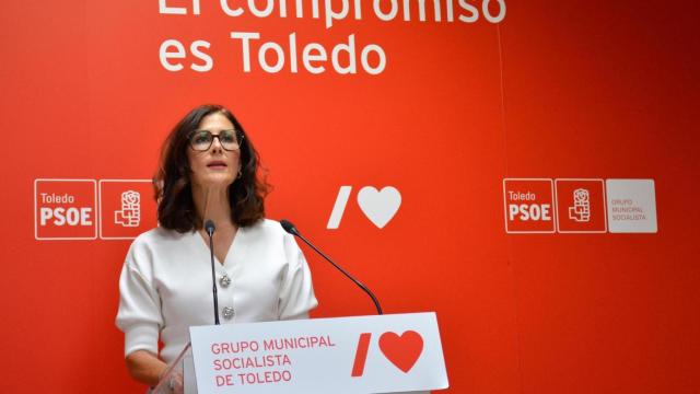 Nuria Garrido, viceportavoz del grupo municipal socialista en el Ayuntamiento de Toledo.