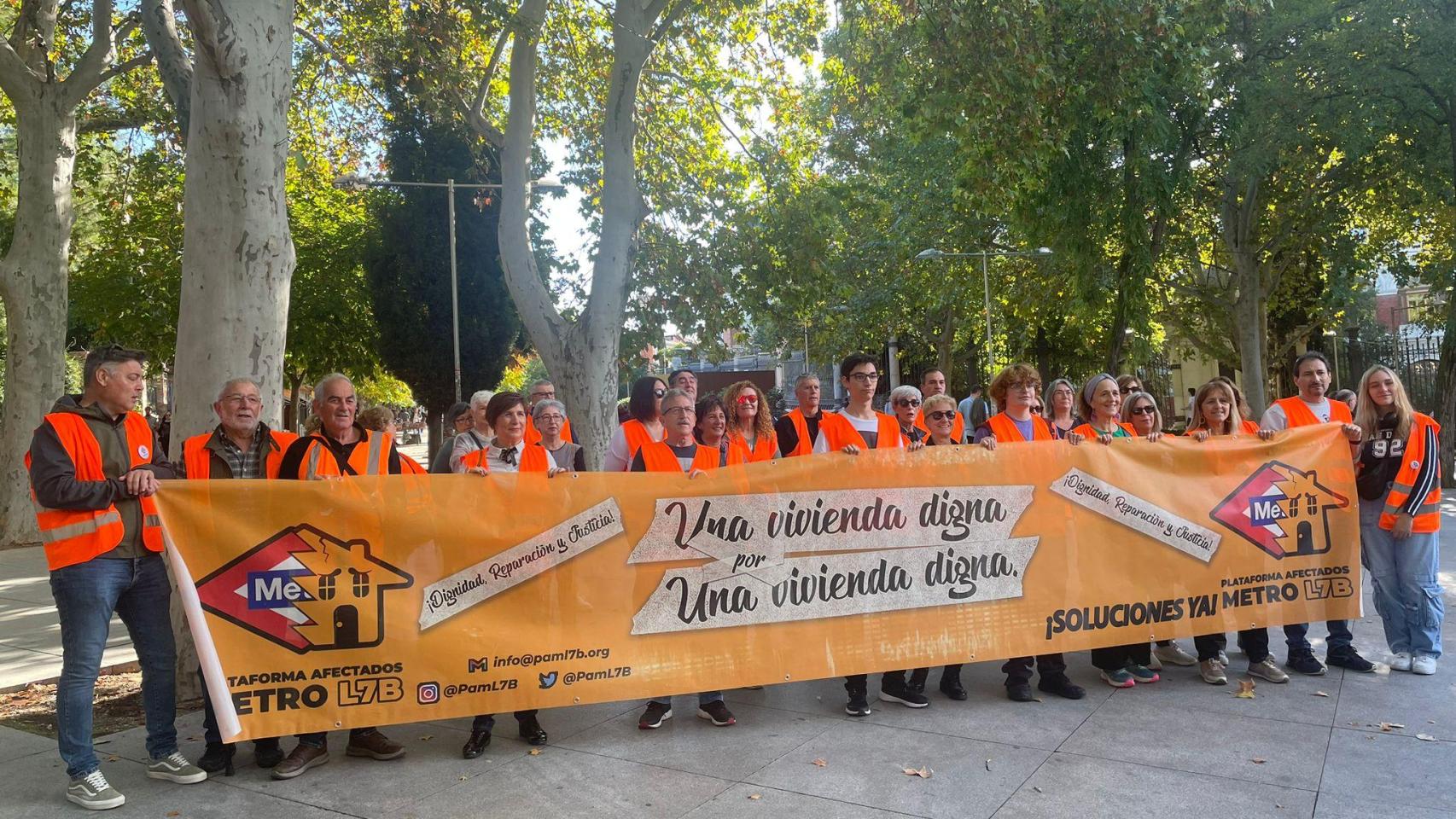 Manifestación por los alquileres