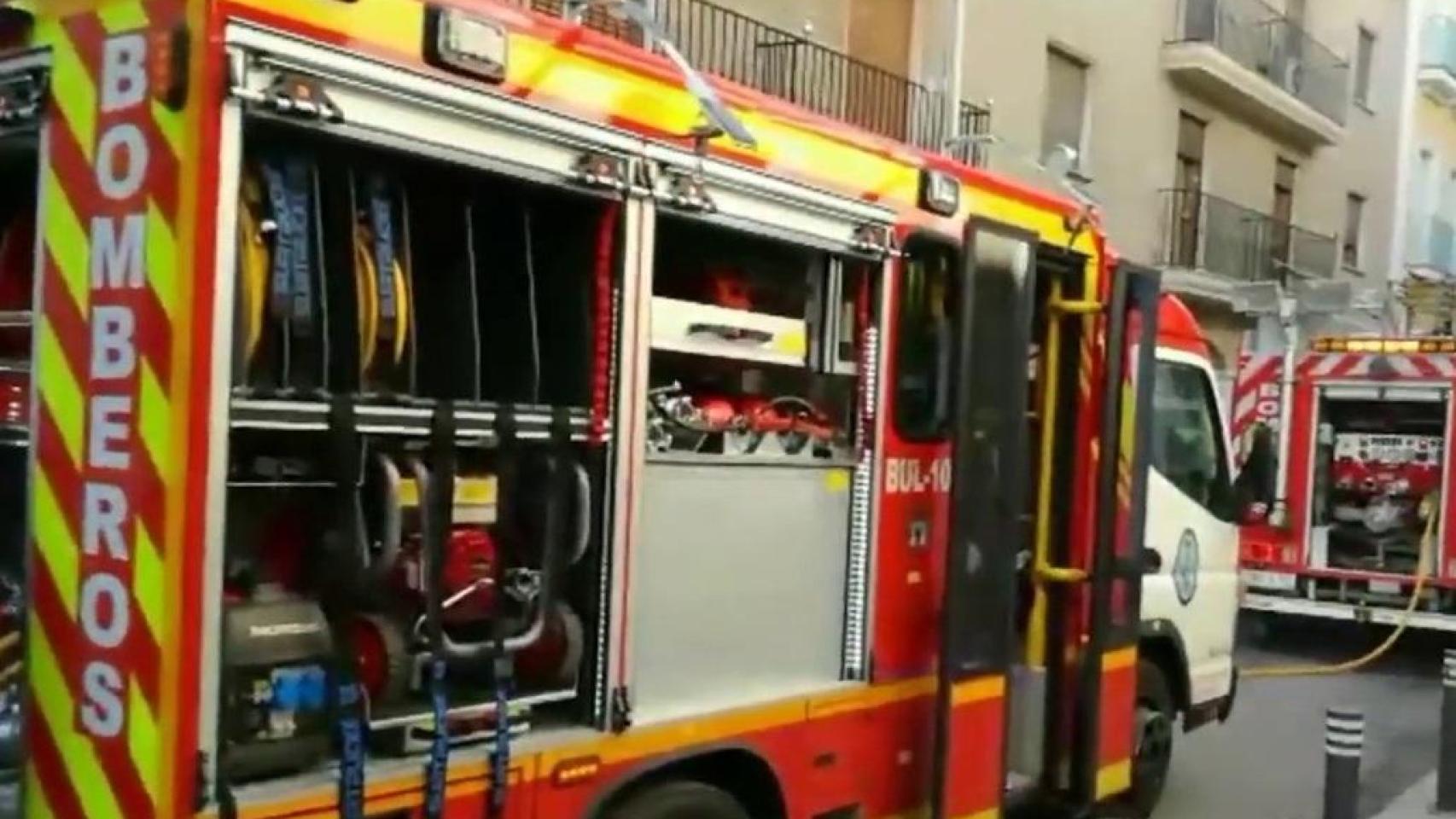 Imagen de archivo de un camión de bomberos en Sevilla.