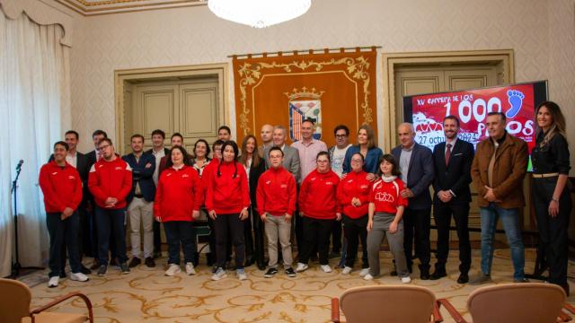 Presentación de la Carrera de los Mil Pasos en el Ayuntamiento de Salamanca