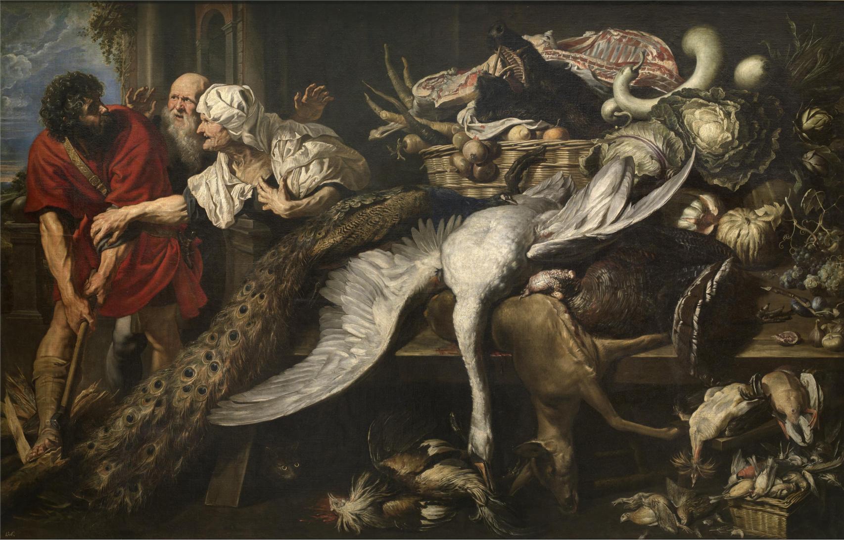 'Filopómenes descubierto Pedro Pablo Rubens y Frans Snyders' 1609-10. Foto:  Museo Nacional del Prado