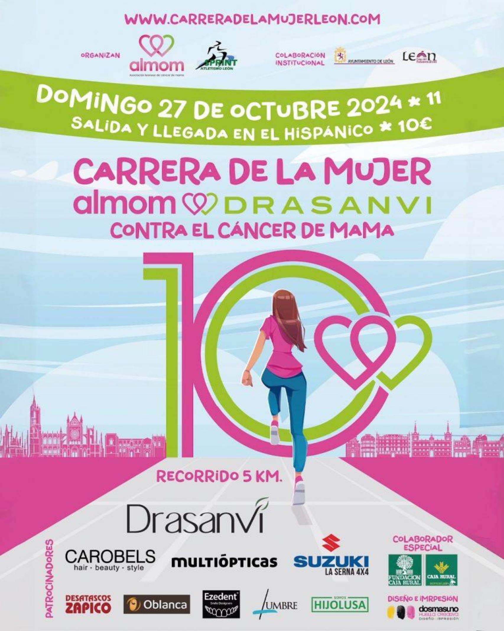 Cartel X Carrera de la Mujer