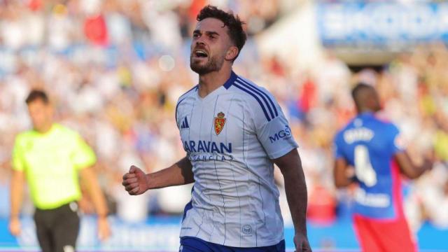 El Real Zaragoza hace oficial la lesión de Soberón: sufre una microrrotura muscular