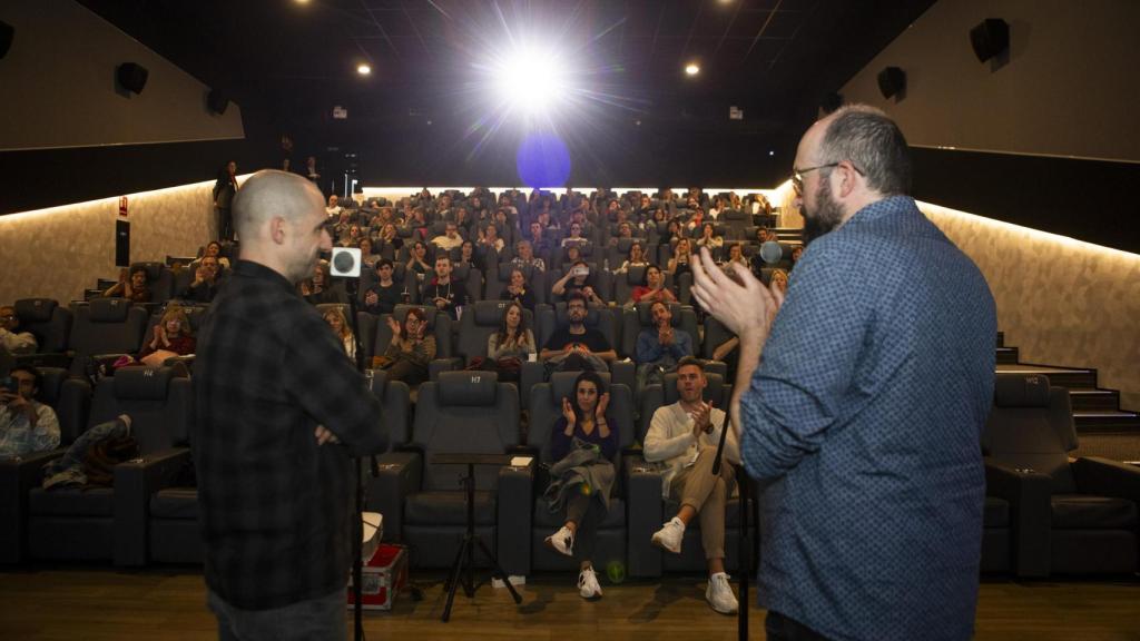 Una de las presentaciones en el Festival Internacional de Cine de Gijón.